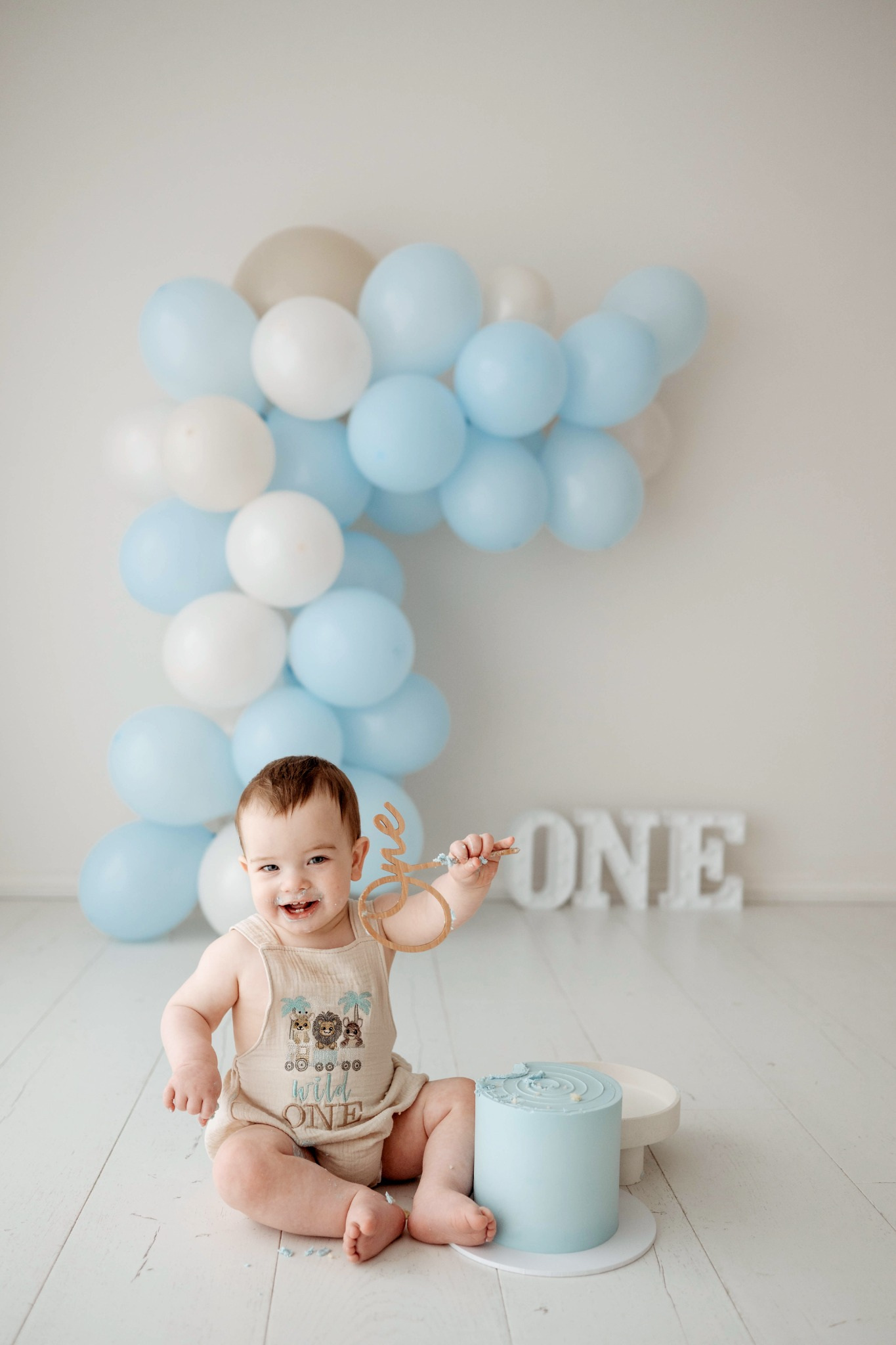 Kimmy M Photography cake smashes photography